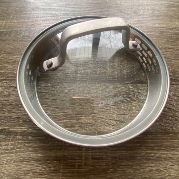 Calphalon Other - Calphalon Glass Pot Lid‎ with Metal Rim and Handle Vented Steam Release 0812917